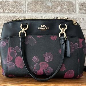 Coach Mini Brooke Carryall Floral Crossbody